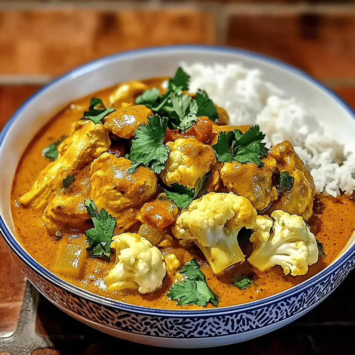 Delicious Chicken and Cauliflower Curry for Cozy Nights