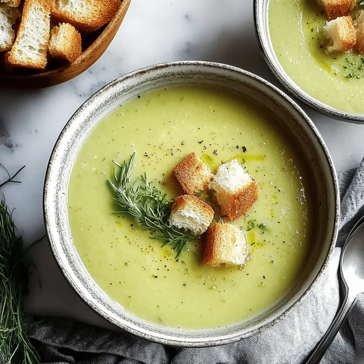 Creamy Zucchini Soup That Tastes Like a Hug in a Bowl