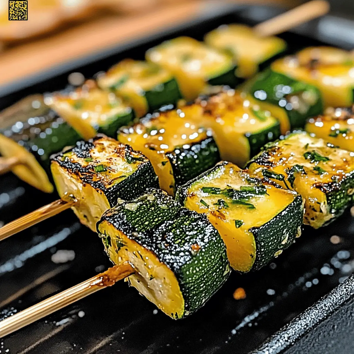 Garlic Butter Zucchini Skewers for Your Perfect Summer BBQ