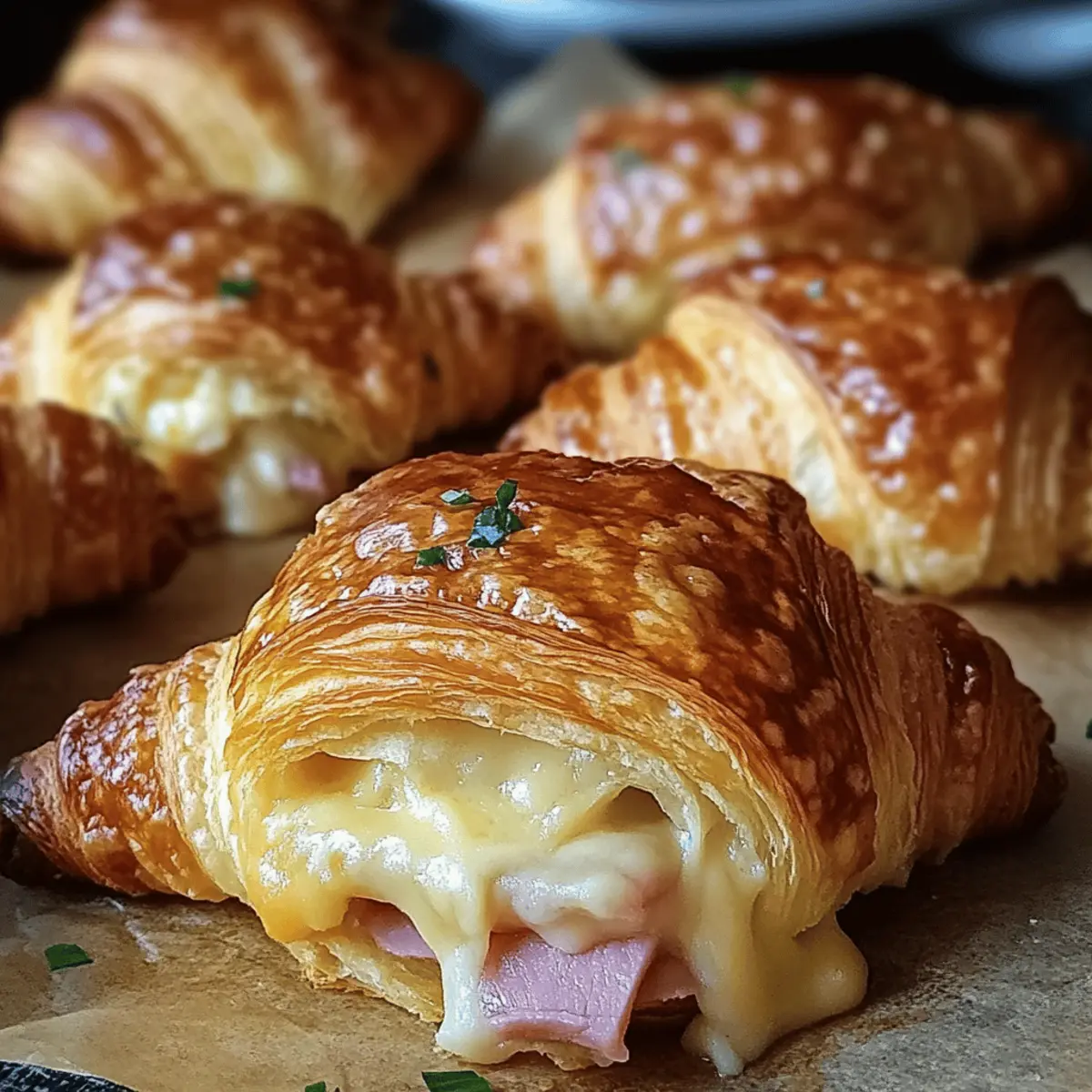 Irresistible Ham and Cheese Croissants for Easy Comfort Cooking
