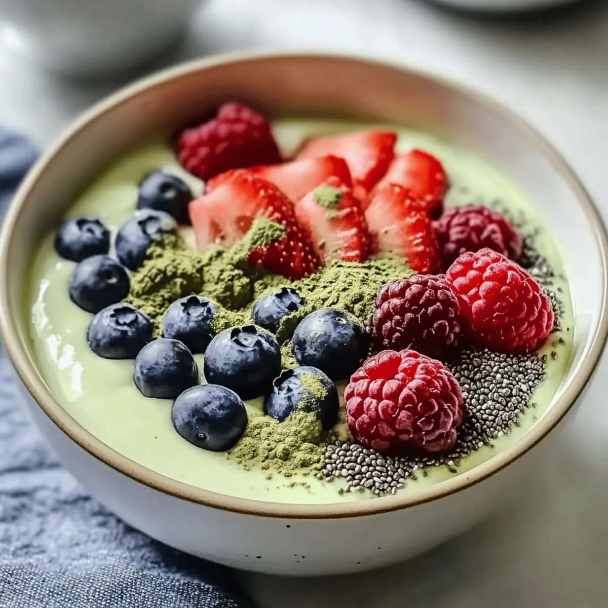 Delicious Matcha Yogurt Bowl to Kickstart Your Day