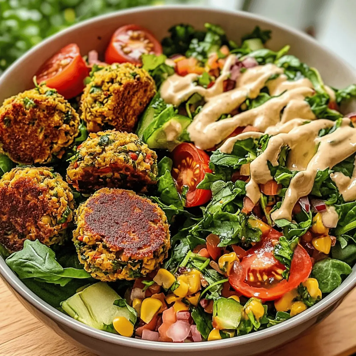 Mediterranean Falafel Bowl: Flavor-Packed & Plant-Based Delight