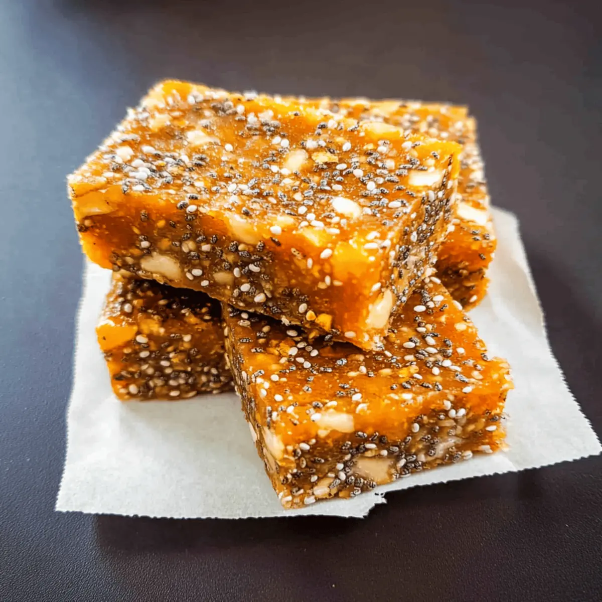 No-Bake Apricot Chia Energy Bars for a Quick, Tasty Snack