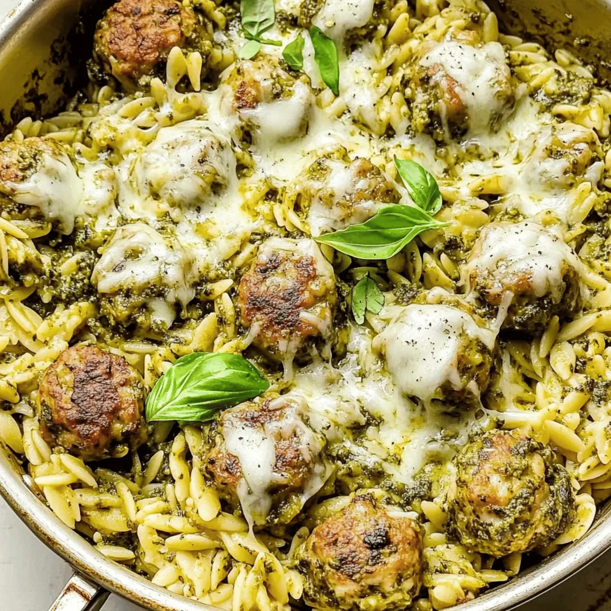 One Pan Baked Pesto Orzo: Easy Comfort Food Delight