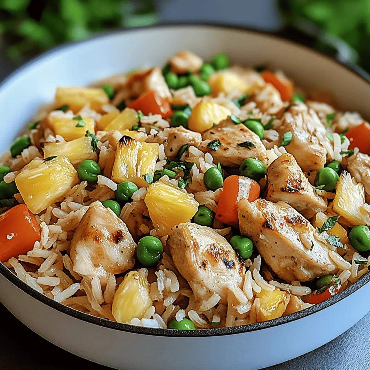 Pineapple Chicken Rice: Your Perfect Weeknight Delight