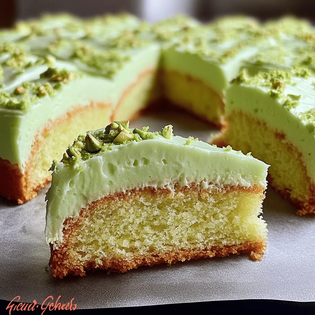 Pistachio Pineapple Cake: A Refreshing Tropical Treat