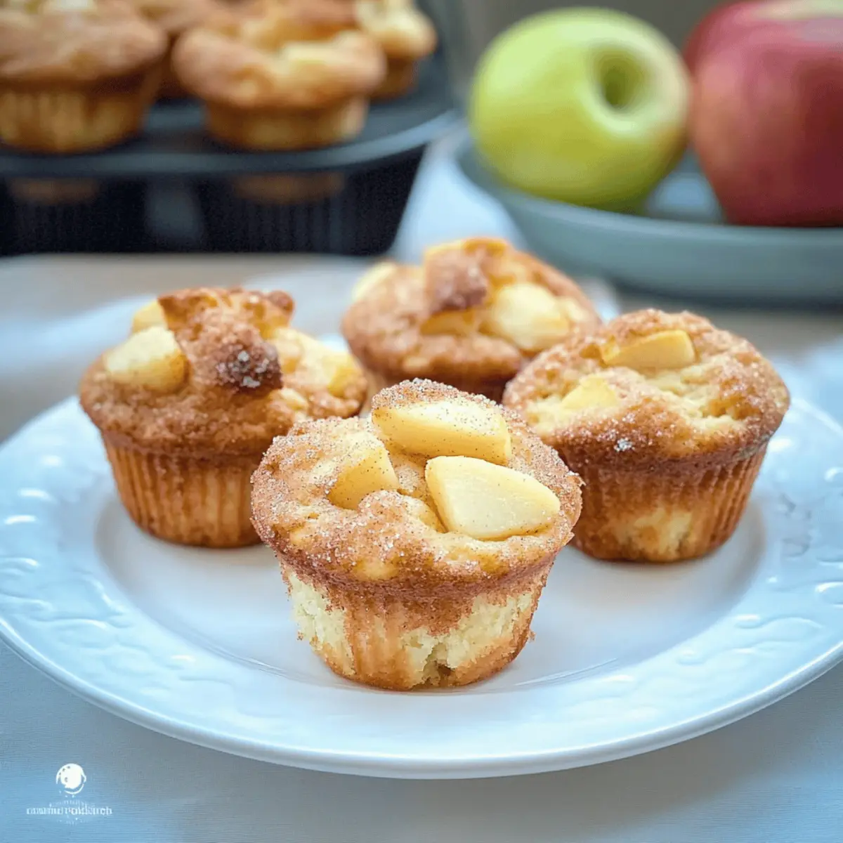 Saftige Apfelmuffins mit Joghurt for Cozy Autumn Mornings
