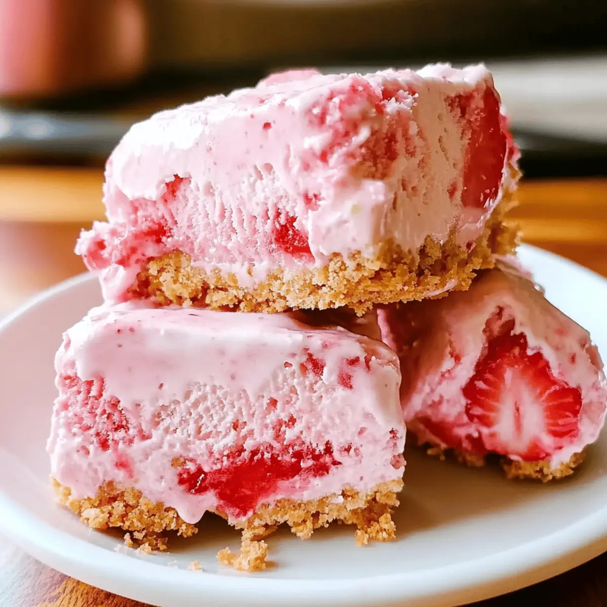 Homemade Strawberry Ice Cream Bars for Ultimate Summer Bliss