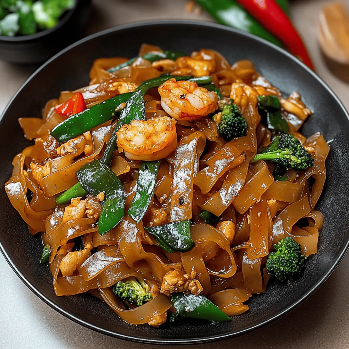 Street Style Thai Drunken Noodles: Quick, Spicy, Homemade Joy