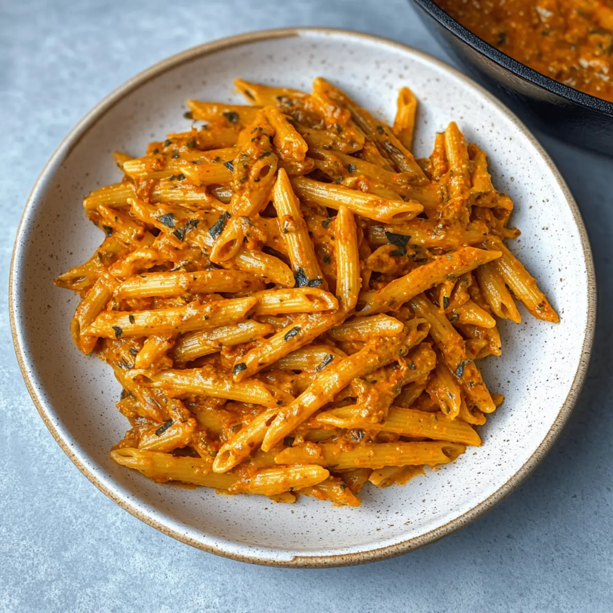 Creamy Roasted Red Pepper Pasta Sauce in Just 25 Minutes
