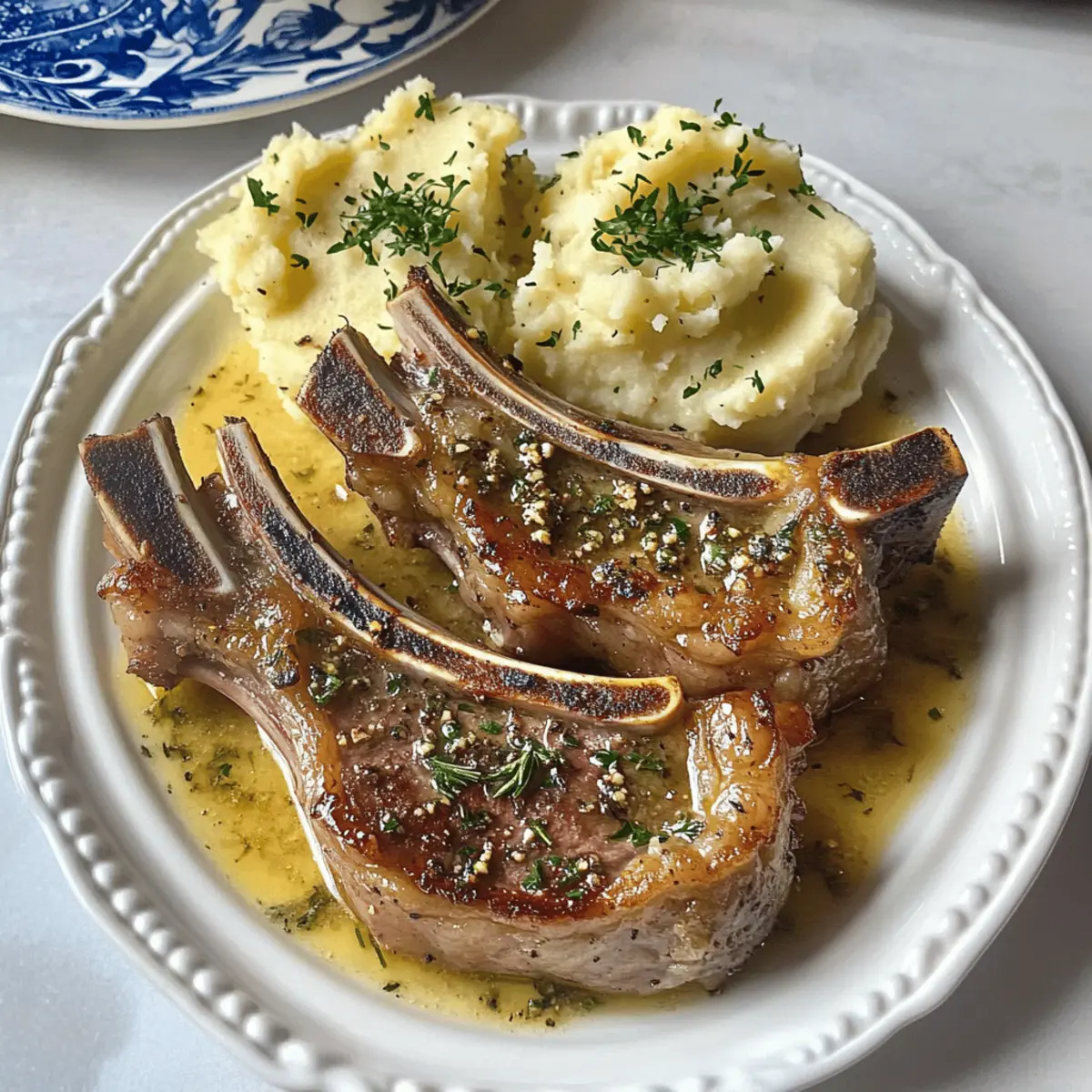 Savory Lamb Chops with Garlic and Rosemary for a Cozy Dinner