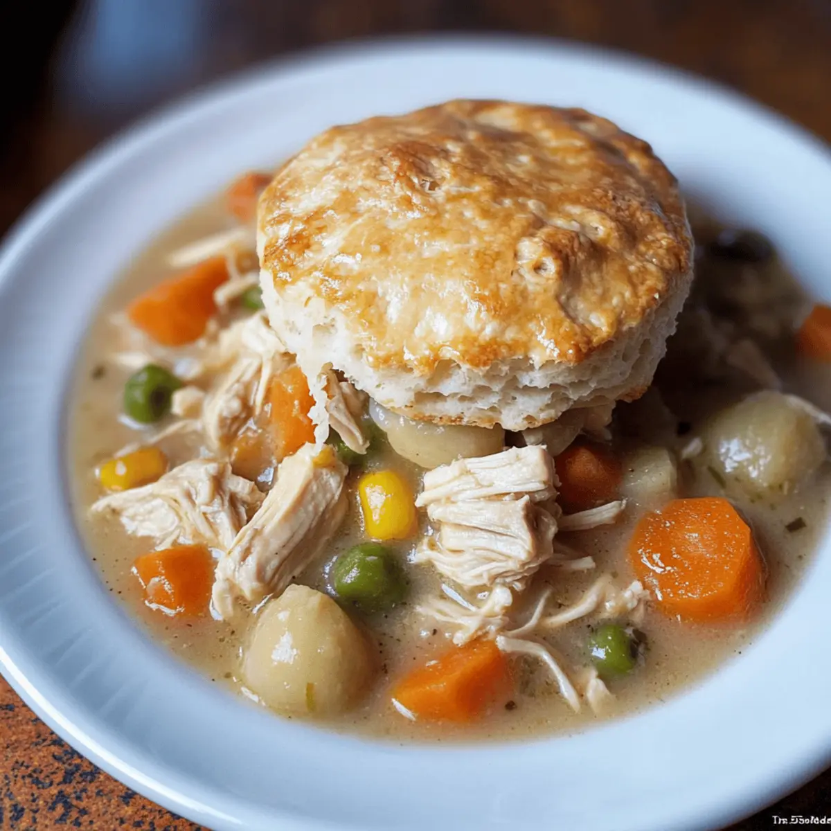 Comforting Gluten-Free Slow Cooker Chicken Pot Pie Magic