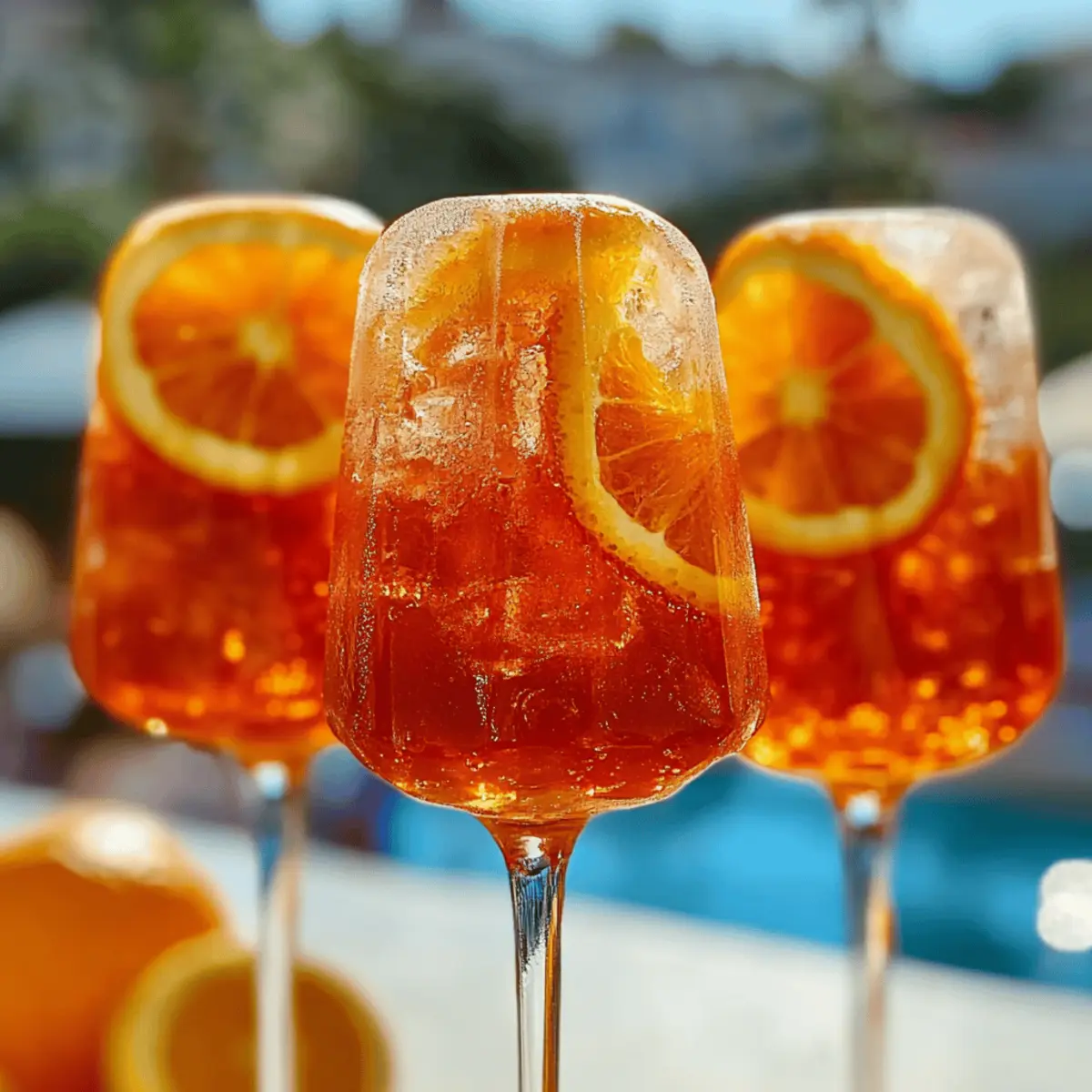 Aperol Spritz Pops: Your Ultimate Boozy Summer Treat