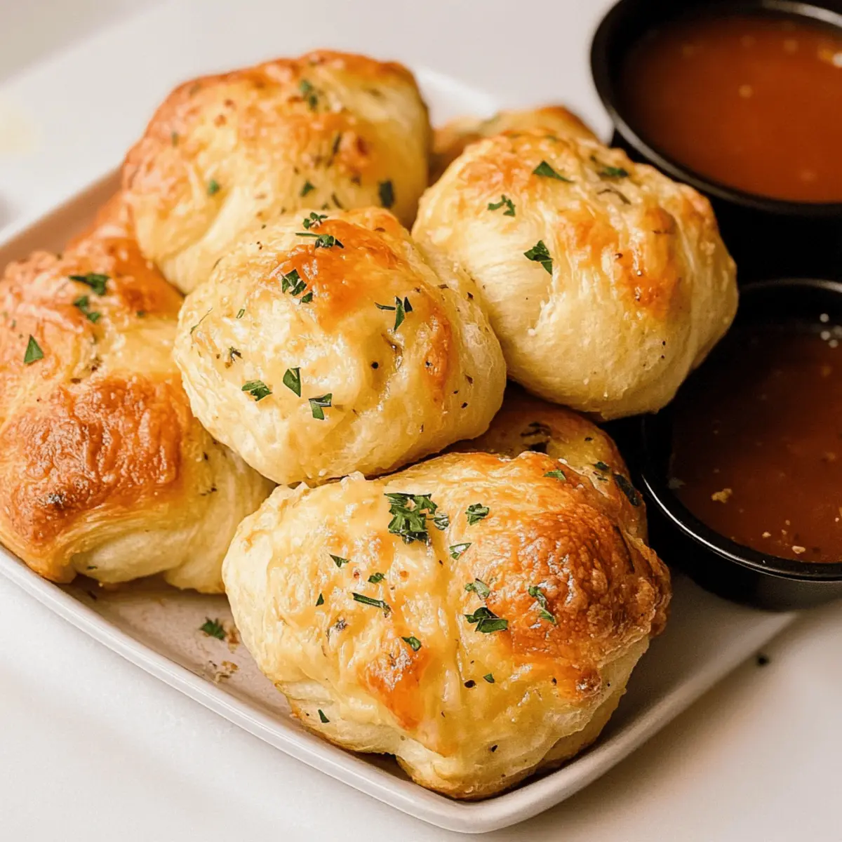 Cheesy Crescent Roll Garlic Knots: Your Easy Savory Delight