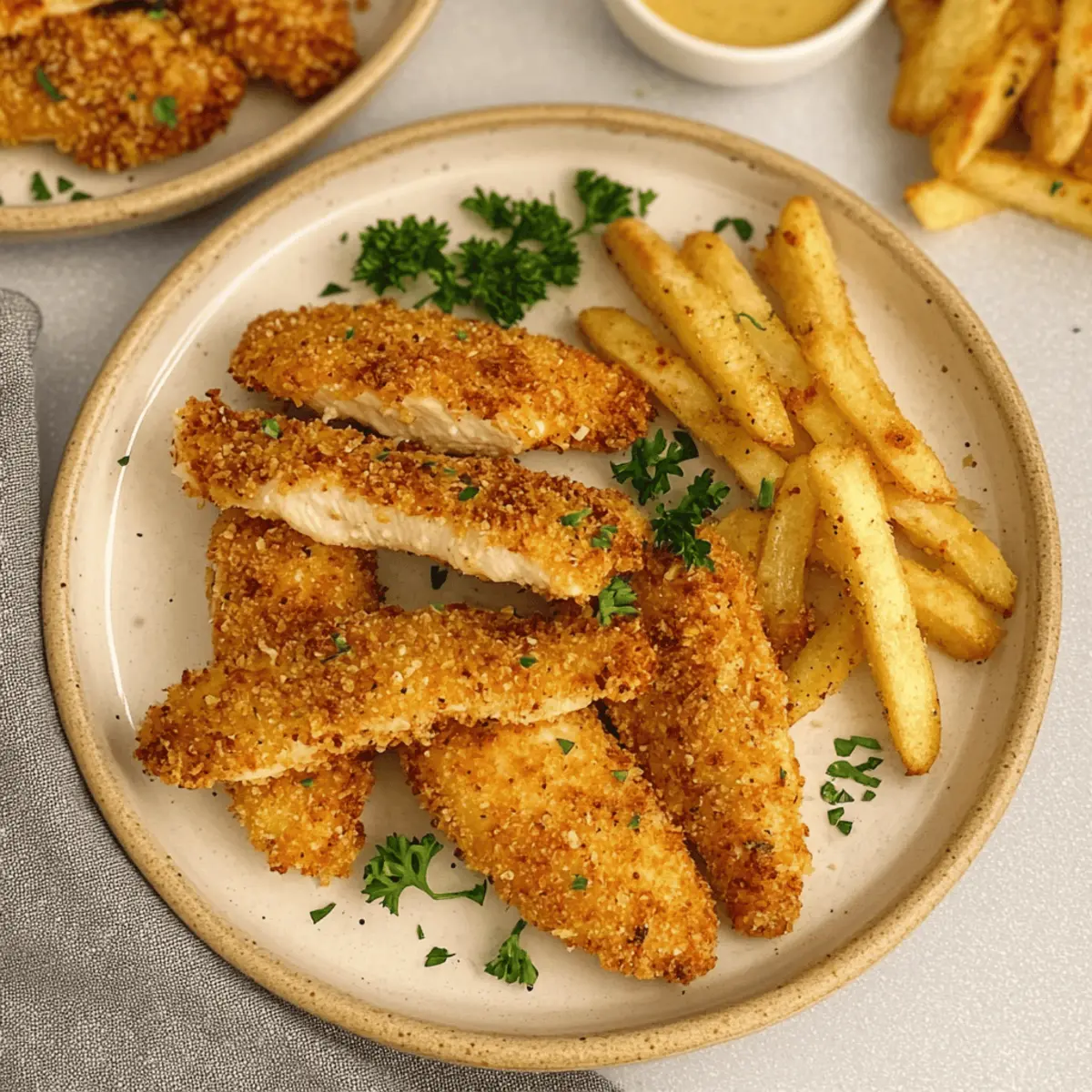 Healthy Baked Chicken Tenders for Crispy, Guilt-Free Indulgence