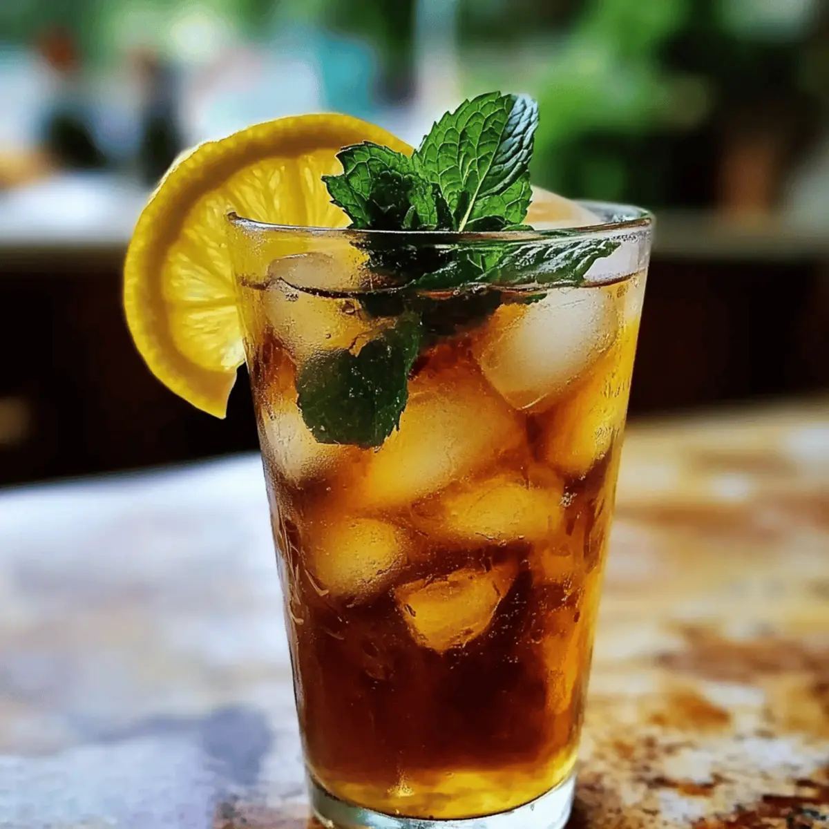 Fresh Brewed Iced Tea: A Refreshing Summer Delight
