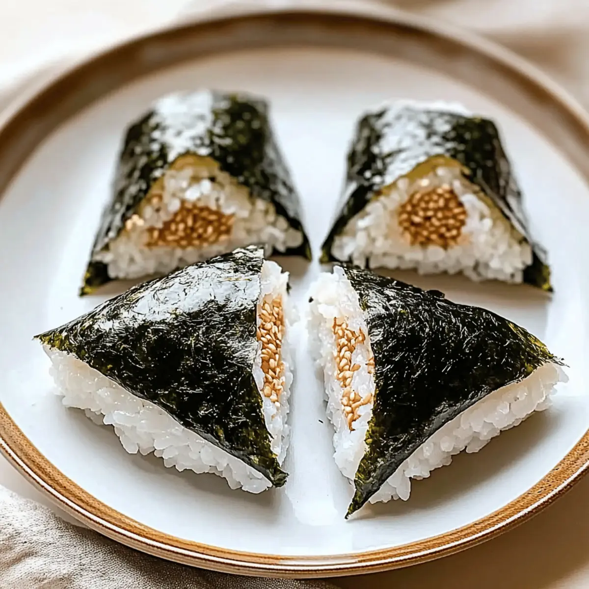 Delicious Spicy Tuna Onigiri: Customizable Sushi Snack Magic