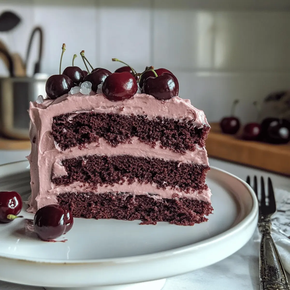 Chocolate Cherry Cake: A Decadent Layered Delight for Summer