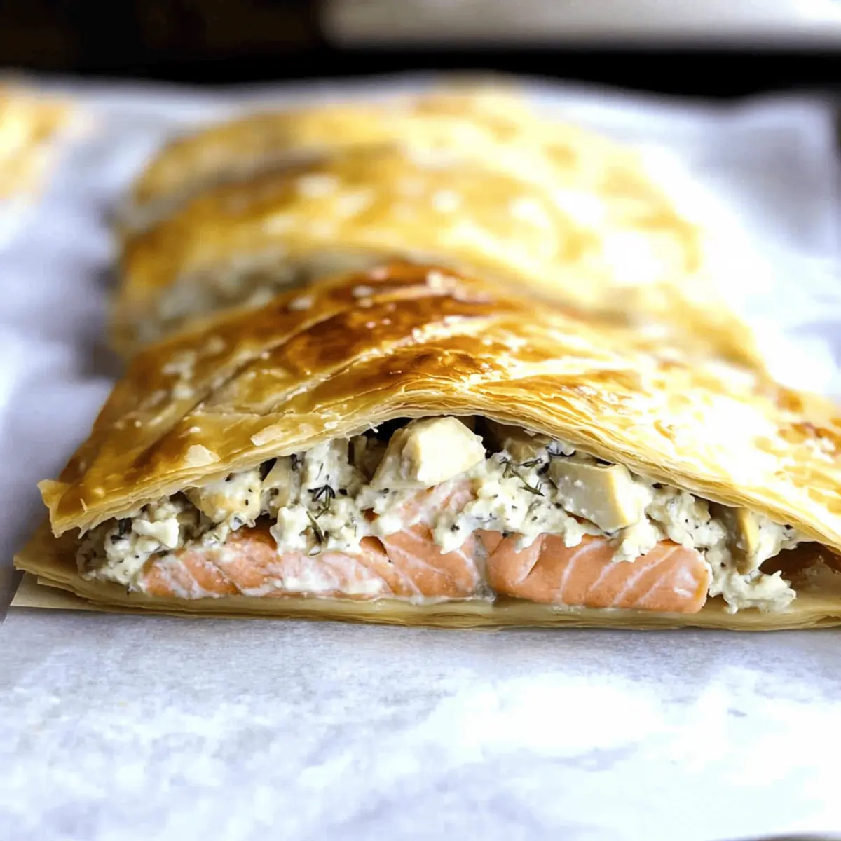 Savory Salmon Wellington: Perfect for Holiday Feasts