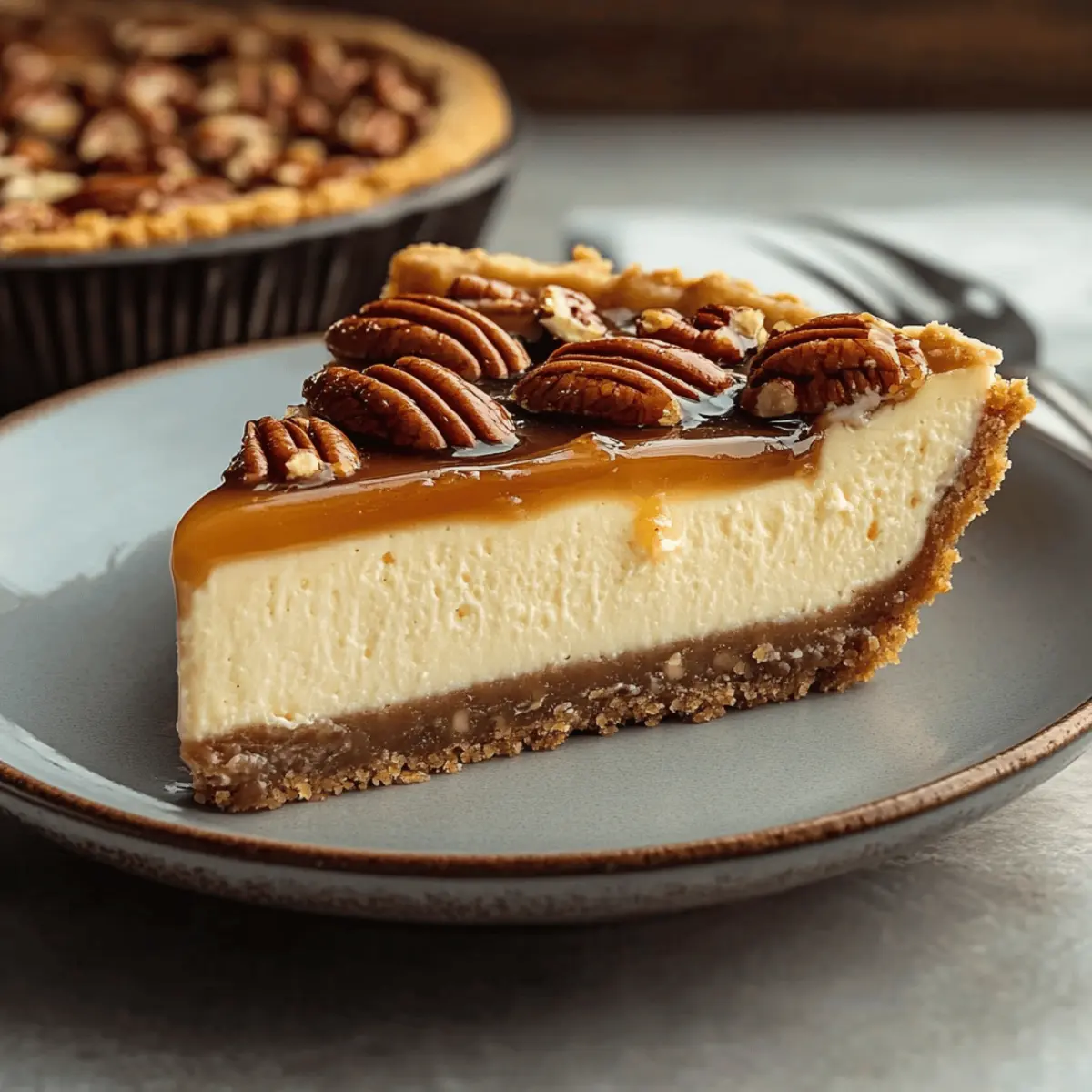 Irresistible Pecan Pie Cheesecake Recipe You'll Crave Forever