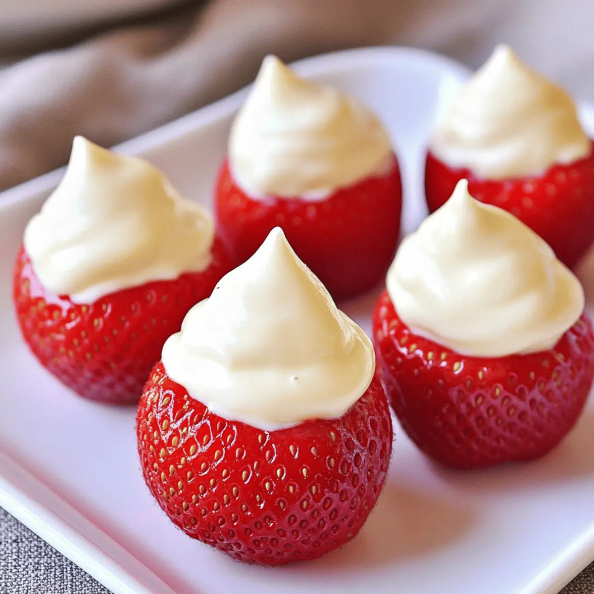 Cheesecake-Stuffed Strawberries: Your Guilt-Free Sweet Treat