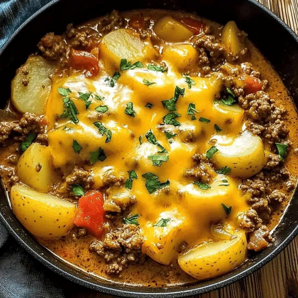 The Best One Pot Ground Beef & Potatoes for Cozy Nights