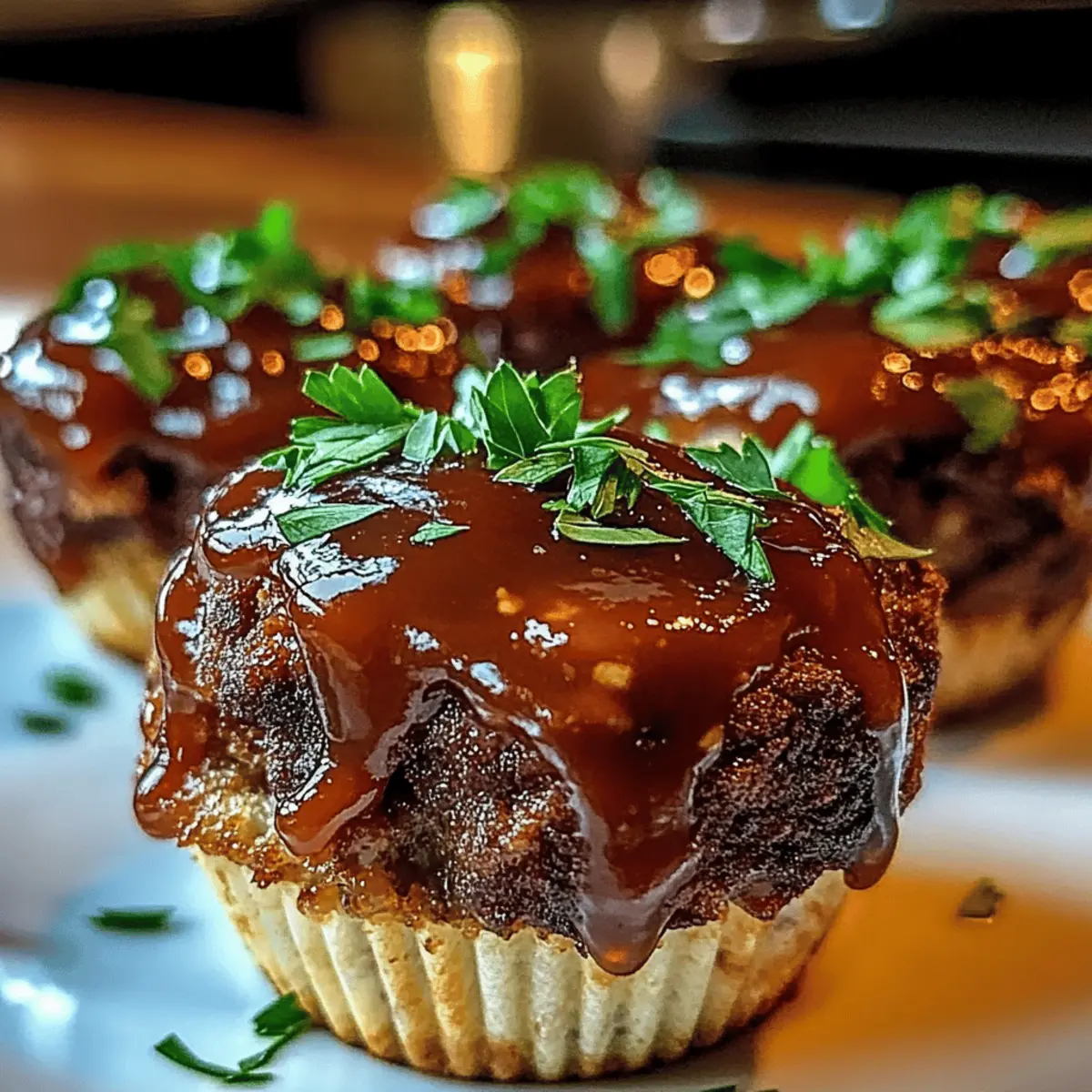 BBQ Bourbon Meatloaf Cups: Savory Bites for Every Occasion