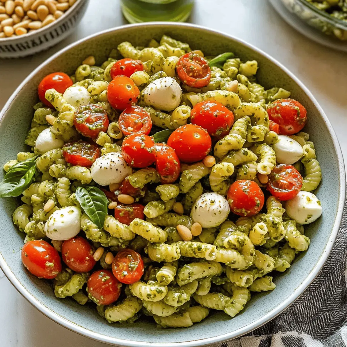 Pesto Pasta Salad: Quick, Fresh, and Full of Flavor