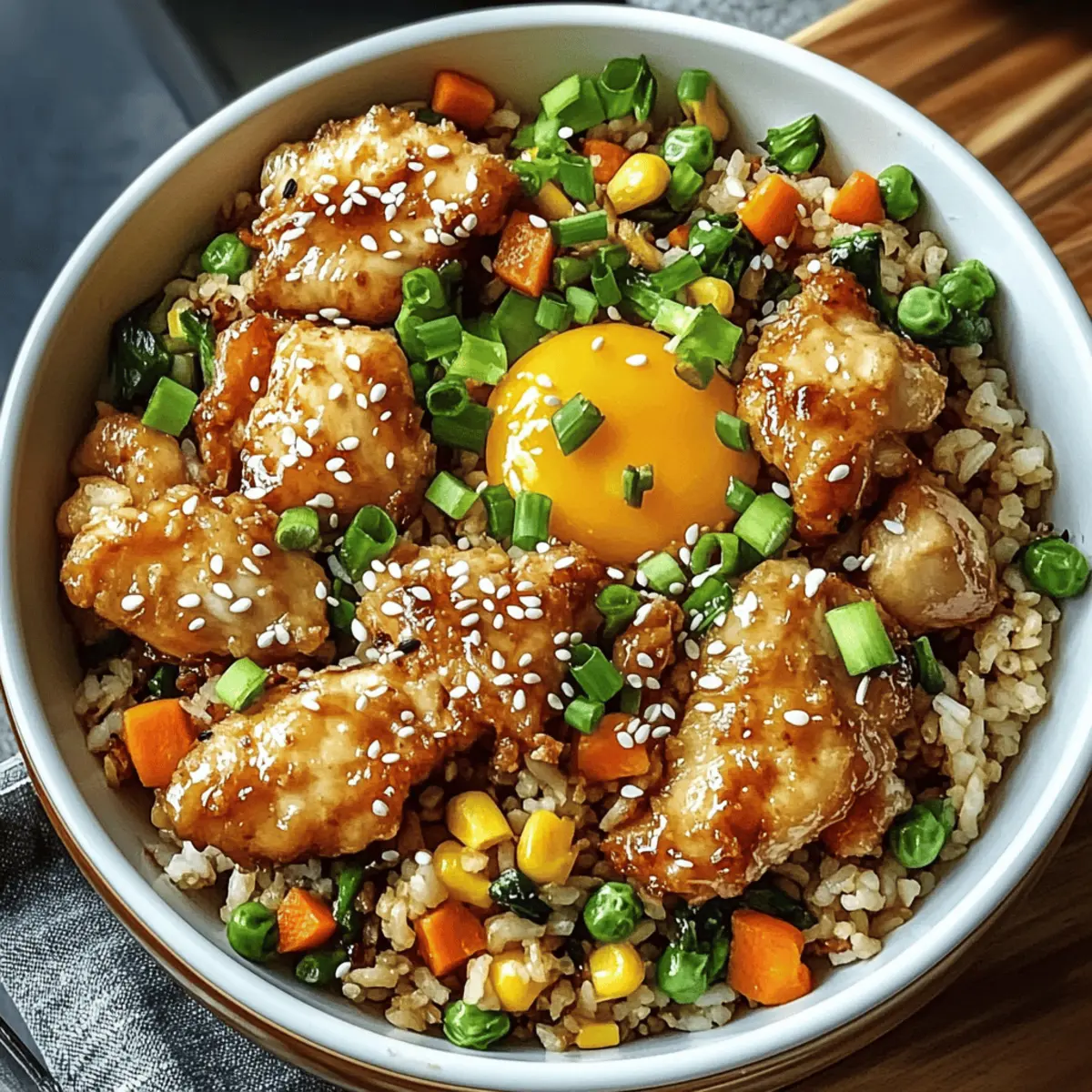 Crispy Garlic Chicken Fried Rice That Will Change Your Dinner!