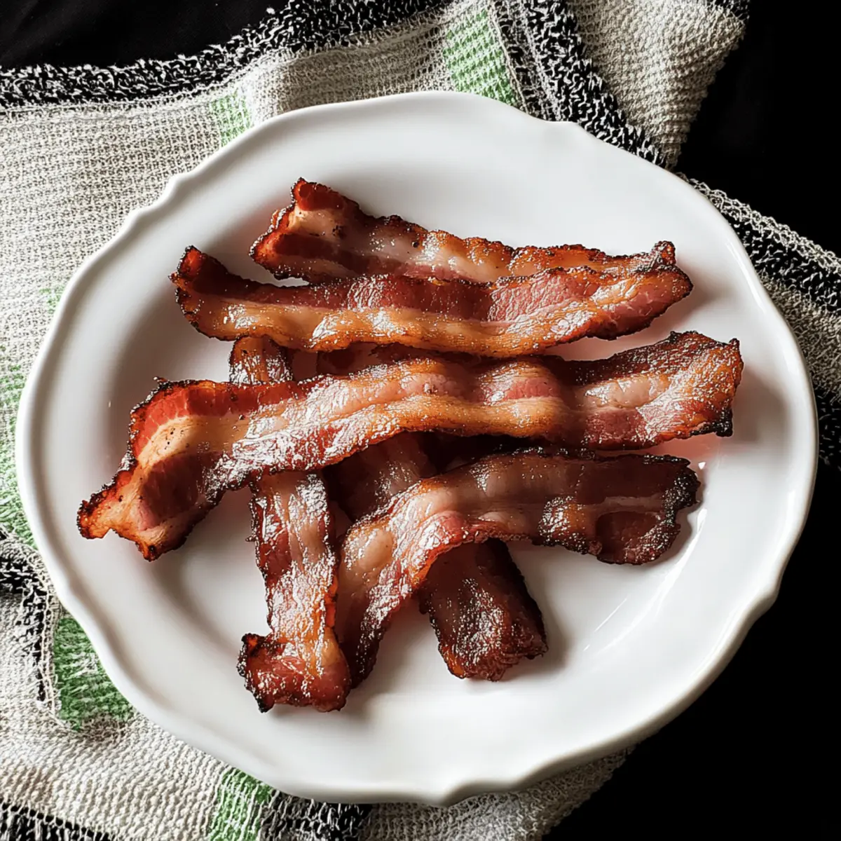 Crispy Air Fryer Bacon: Healthier and Ready in 10 Minutes