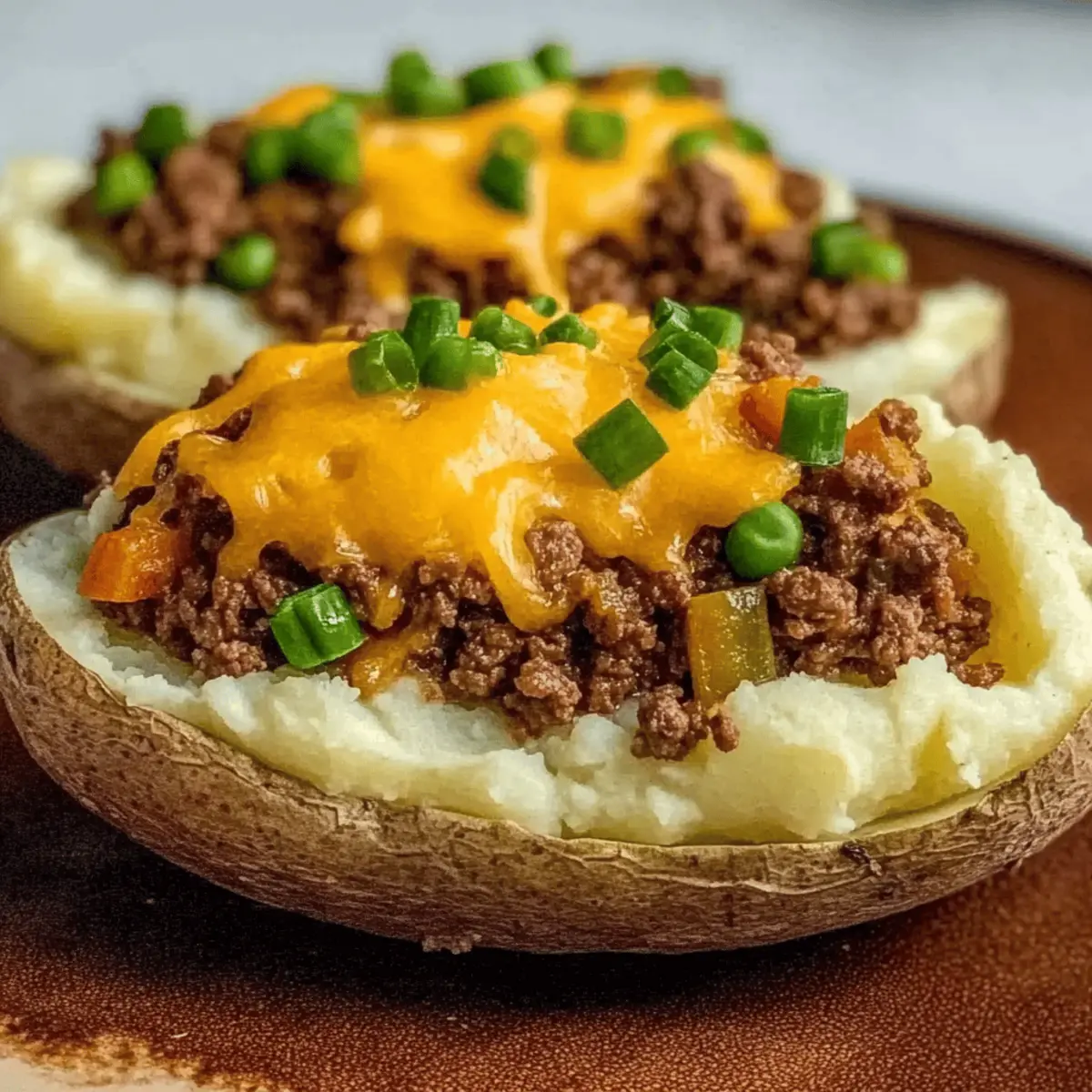Shepherd's Pie Baked Potato: Comfort Food Done Right