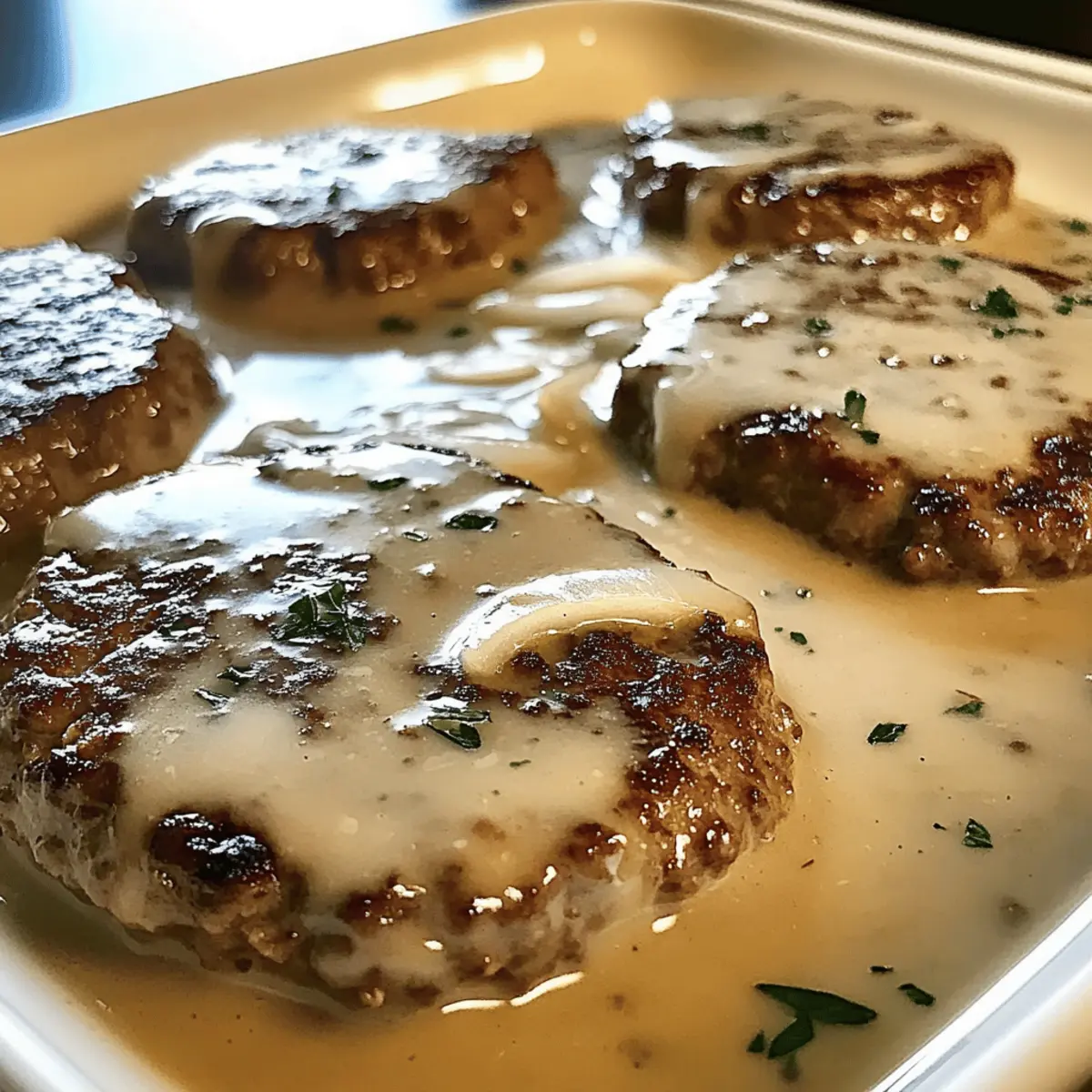 Amish Hamburger Steak Bake: Comforting Creamy Goodness Awaits