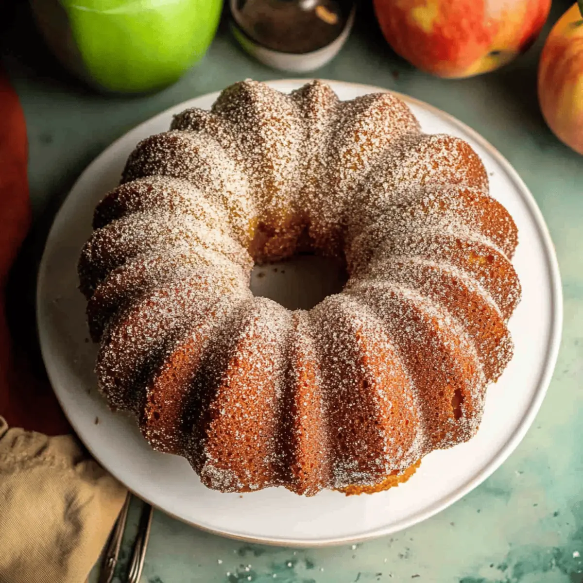 Irresistibly Moist Apple Cider Cake for Cozy Fall Days