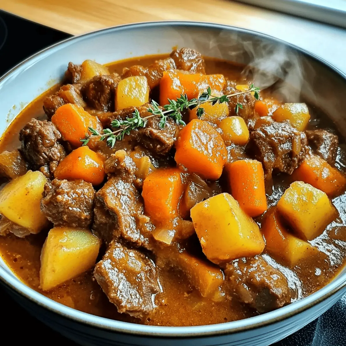 Autumn Harvest Beef Stew: Cozy Comfort for Chilly Nights