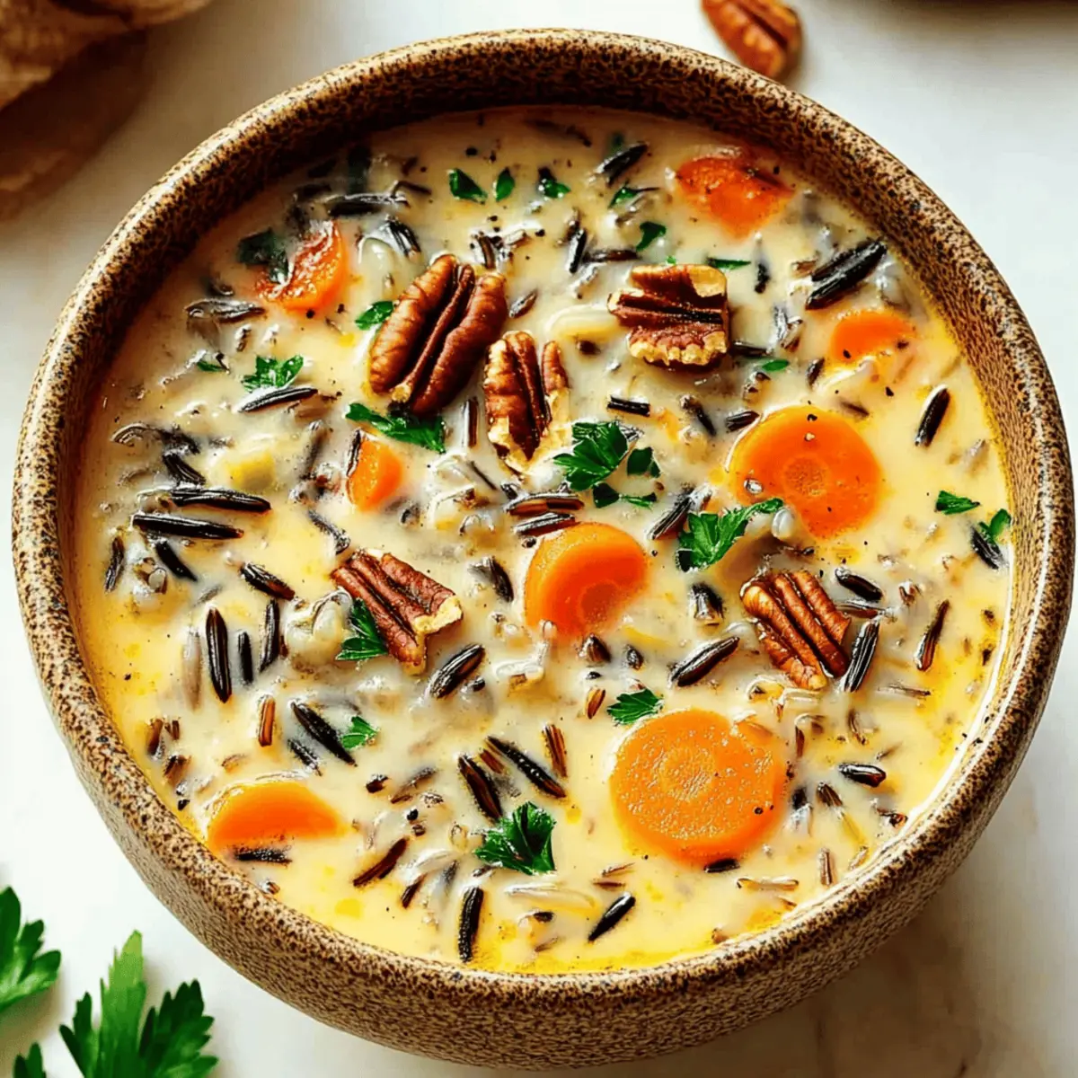 Cozy Autumn Wild Rice Soup for Heartwarming Fall Nights