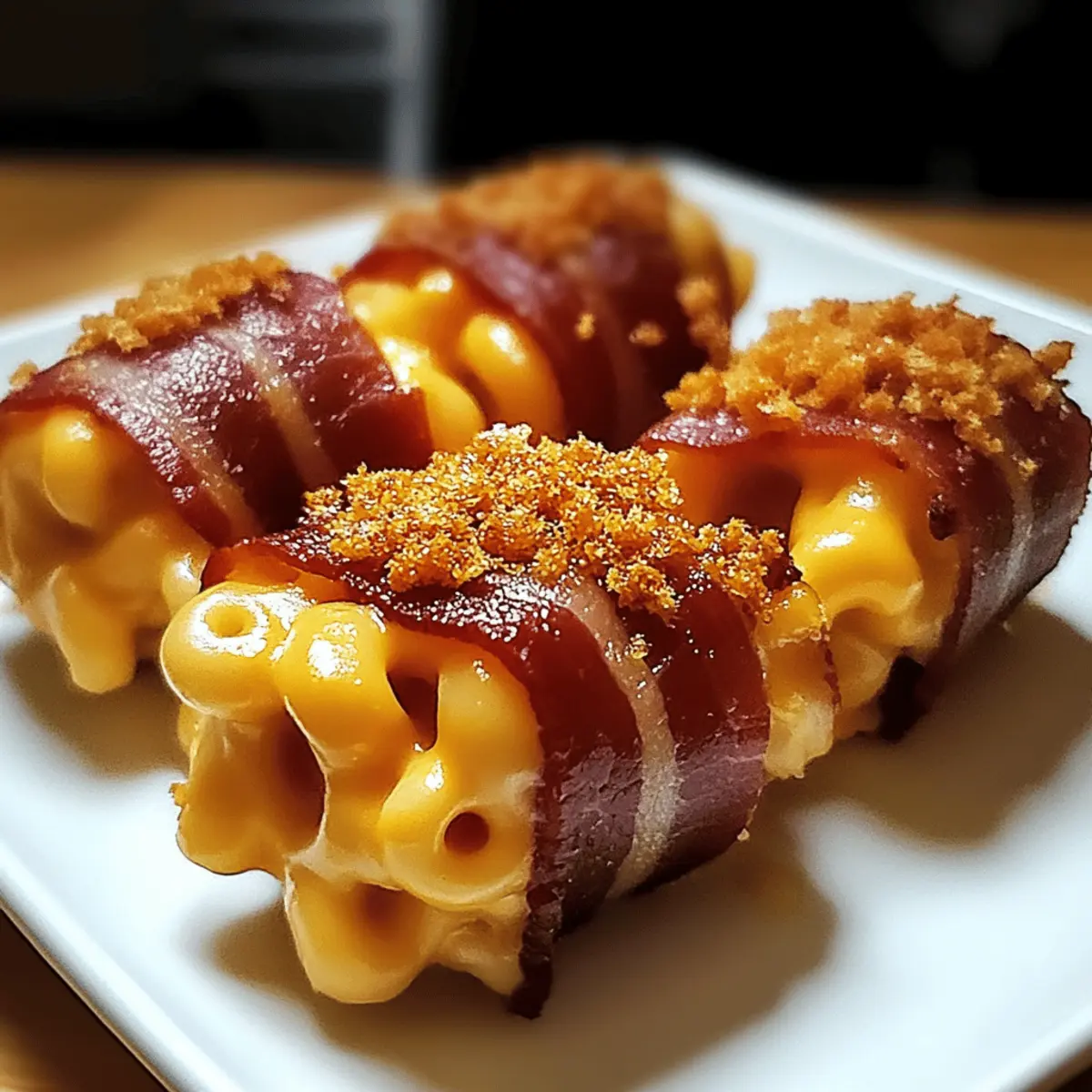 Bacon-Wrapped Mac & Cheese Bites for Irresistible Snack Time