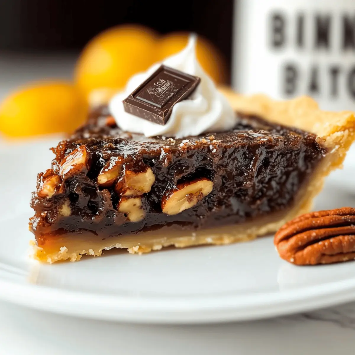 Bourbon Chocolate Pecan Pie: A Cozy Holiday Treat