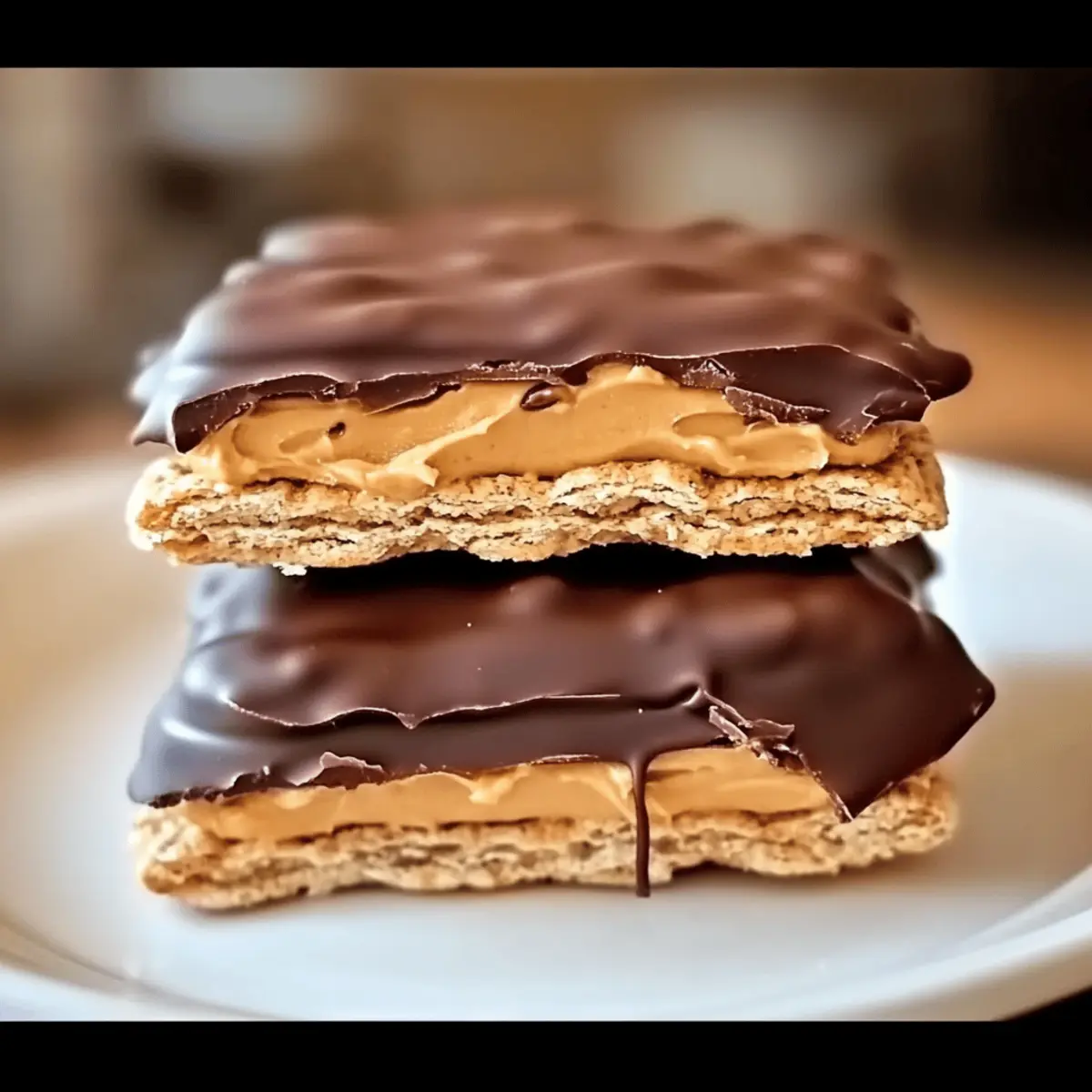 Decadent Buckeye Graham Crackers for Easy No-Bake Bliss