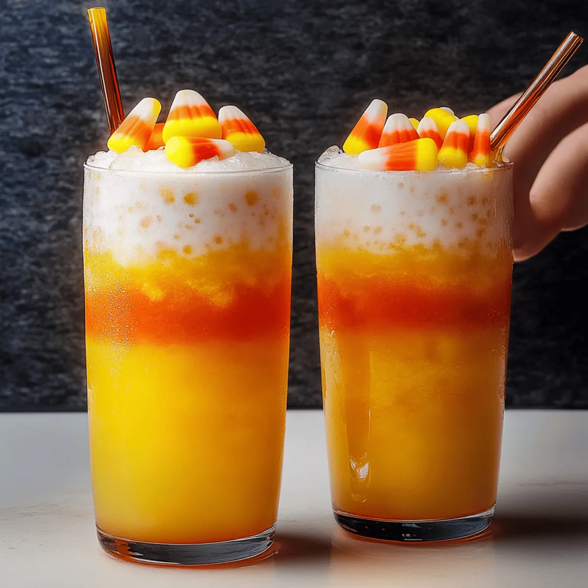 Candy Corn Coladas: Your Spooky Halloween Cocktail Upgrade