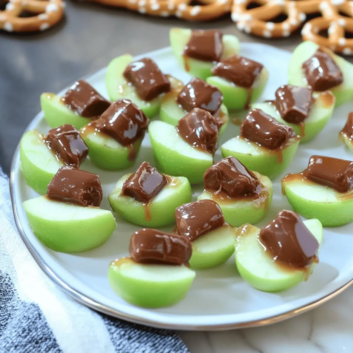 Delicious Caramel Apple Bites for Fun Fall Treats