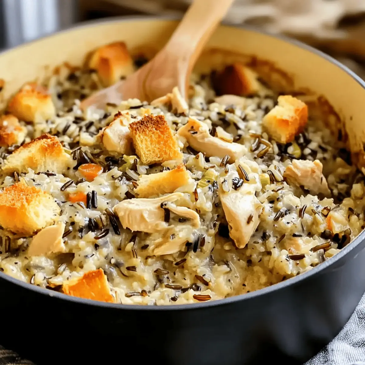 Delicious Chicken Wild Rice Casserole for Cozy Family Dinners