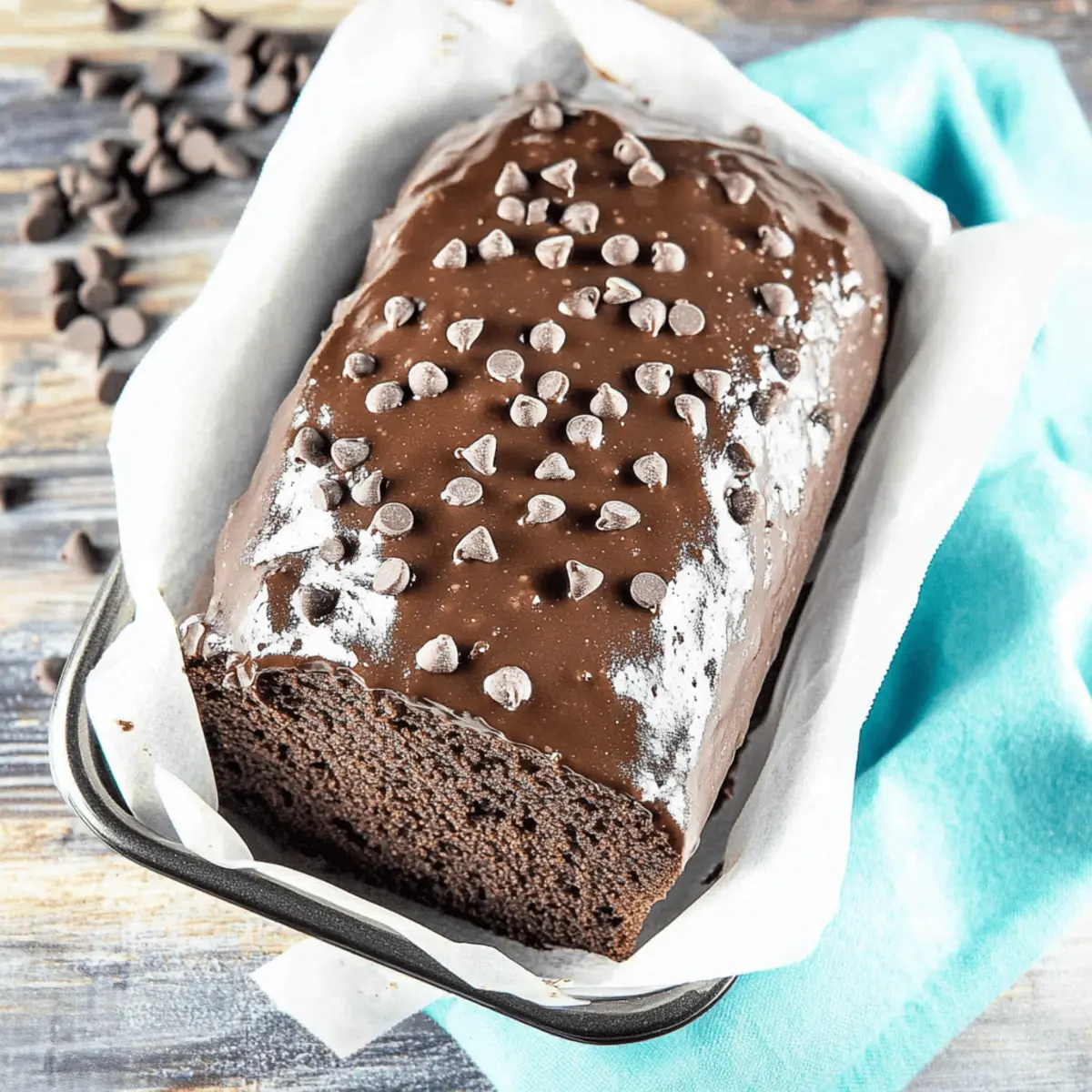 Decadent Chocolate Buttermilk Quick Bread in Just 10 Minutes