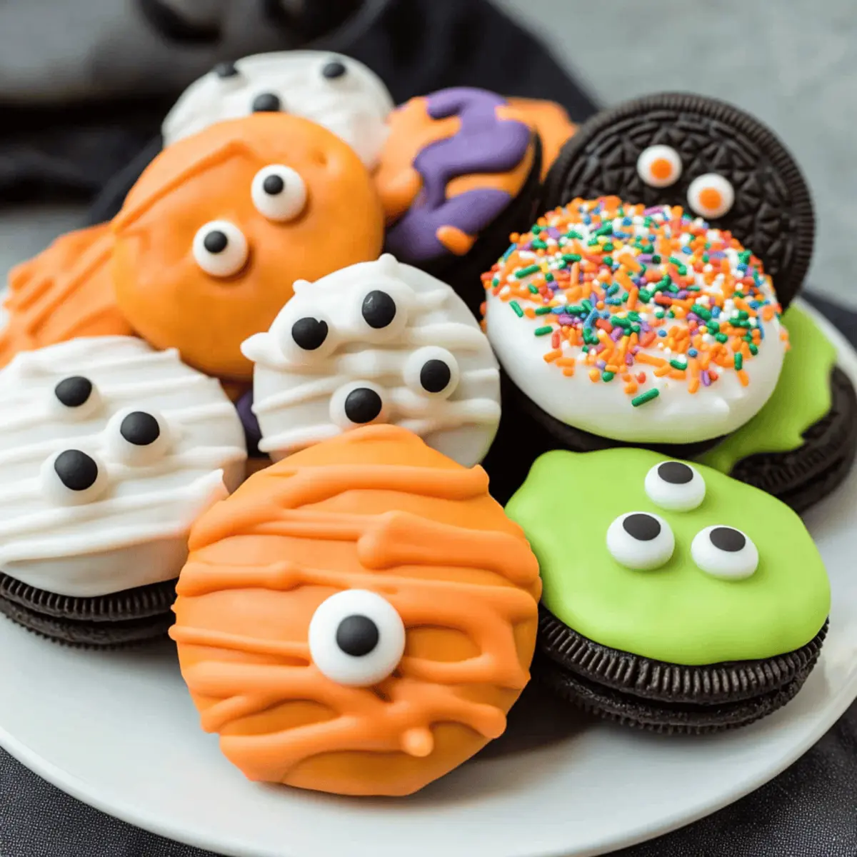 Chocolate Covered Halloween Dipped Oreos: Spooky Fun Treats
