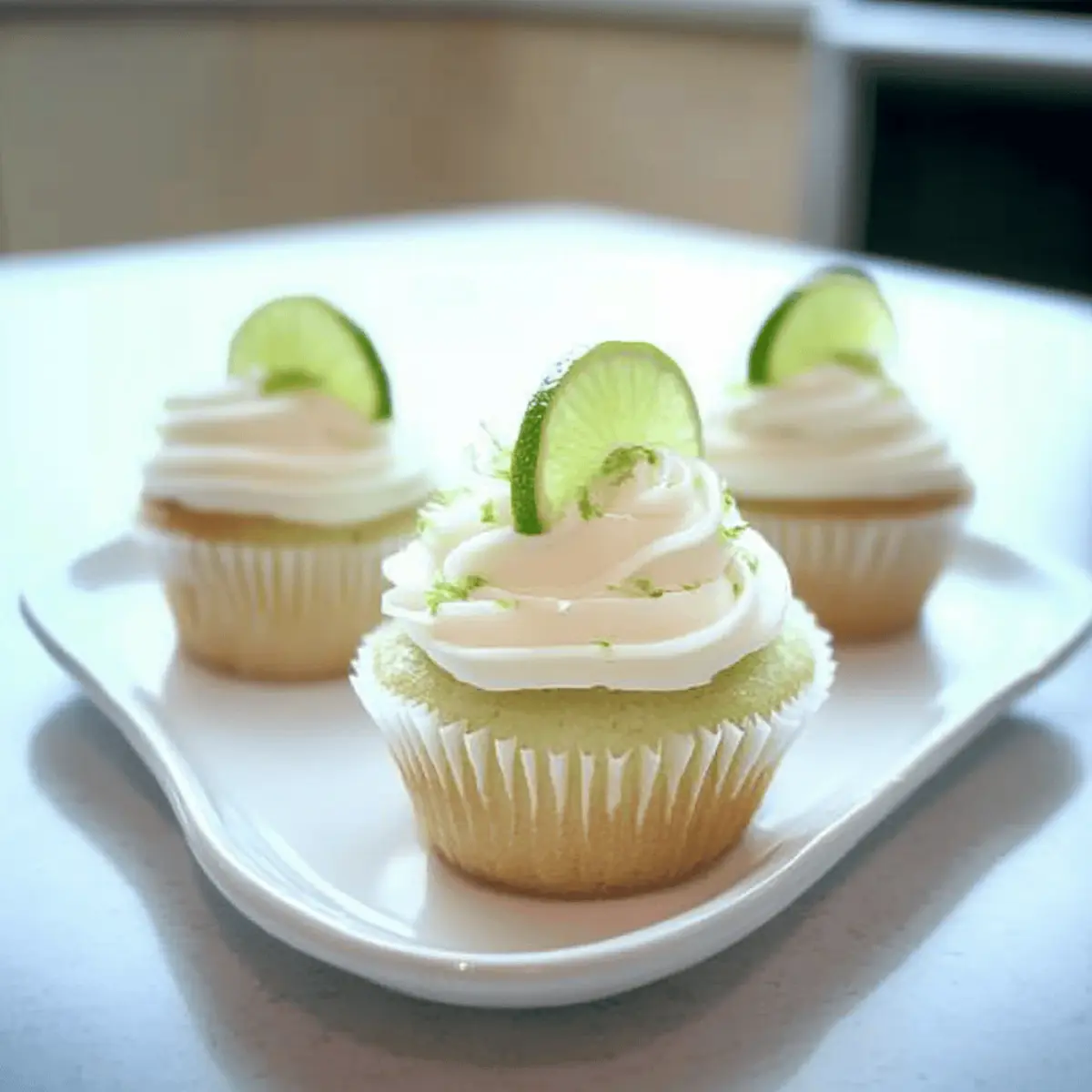 Coconut Cupcakes with Lime Frosting: A Tropical Delight