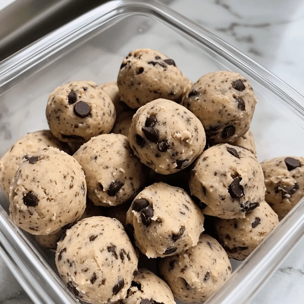 Chewy Cookie Dough Protein Balls for Guilt-Free Snacking