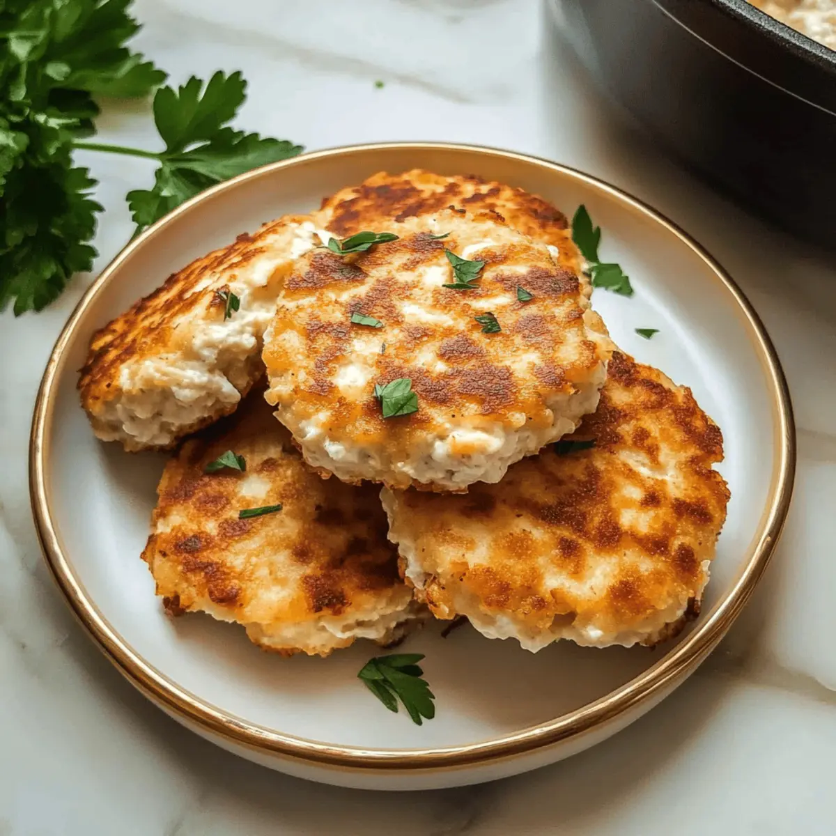 Cottage Cheese Chicken Patties That Burst with Flavor