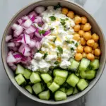 Cottage Cheese and Chickpea Salad