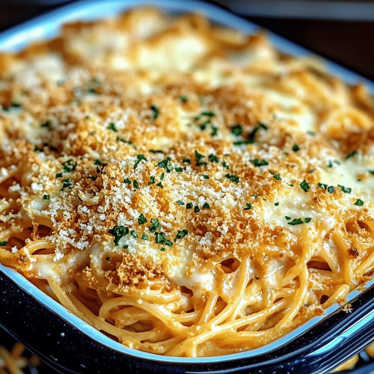 Cream Cheese Spaghetti Casserole Heaven: Cozy Comfort Food