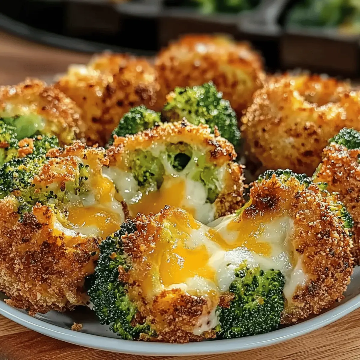Crispy Air Fryer Broccoli Cheddar Poppers for Guilt-Free Snacking