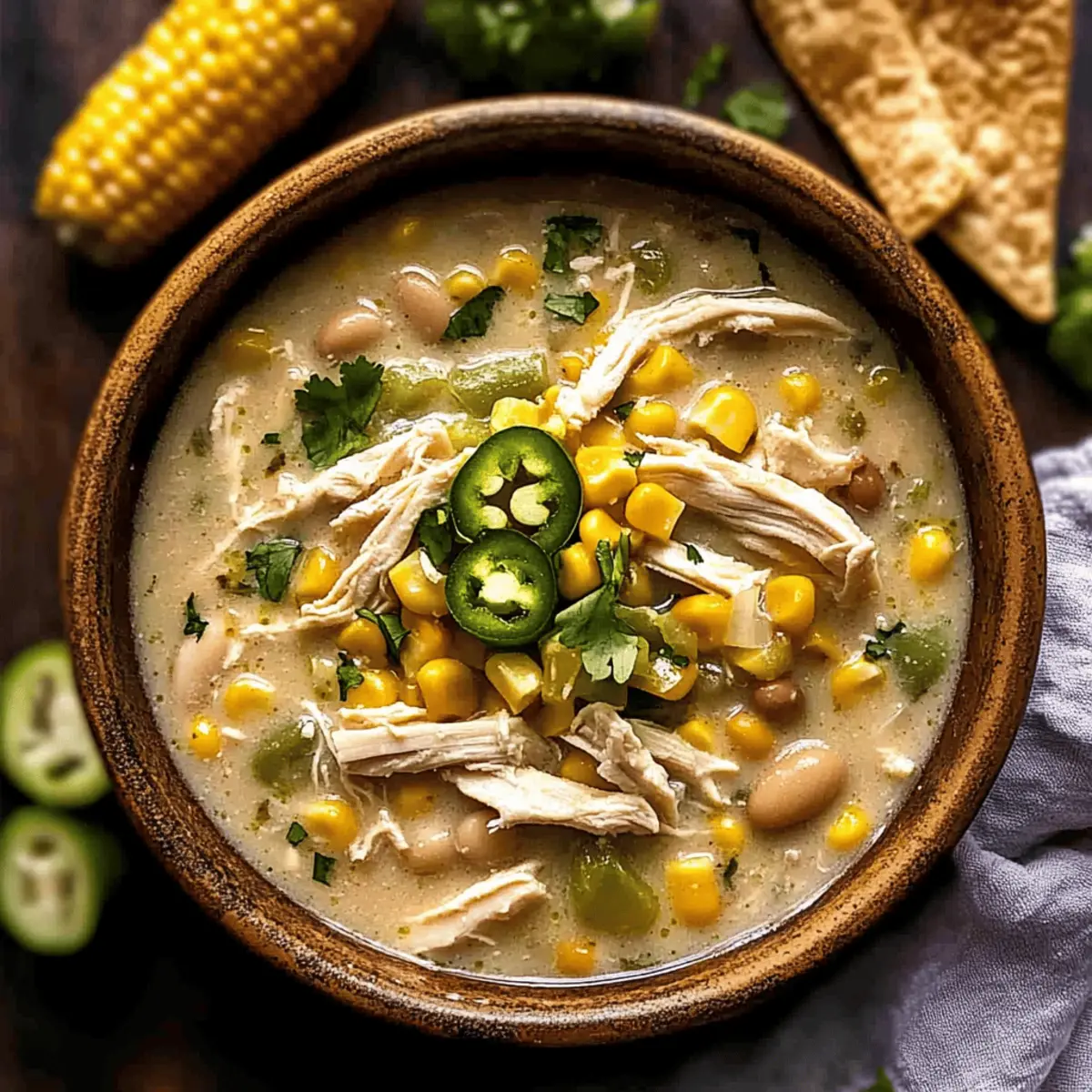 Crockpot White Chicken Chili Soup for Cozy Weeknight Dinners